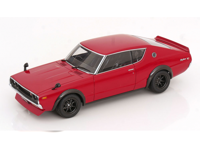 NISSAN Skyline 2000 GT-R (KPGC110) Tuned Version, red