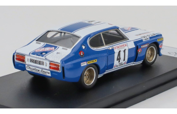 FORD Capri 2600 Rs (night Version) №41 Rally Tour De Corse (1973) Yves Tilliez - Hirtz, Blue White