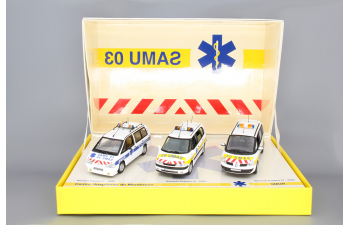 Набор моделей: RENAULT Espace I (1988), RENAULT Espace III (1996), RENAULT Espace IV (2002) UMAS, white