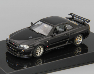 NISSAN Skyline R34 GTR V-Spec II (2000), black pearl