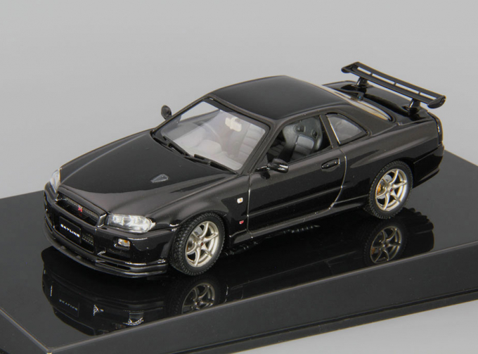 NISSAN Skyline R34 GTR V-Spec II (2000), black pearl