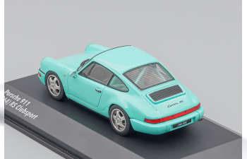 PORSCHE 911 (964) RS Clubsport (1994), light green