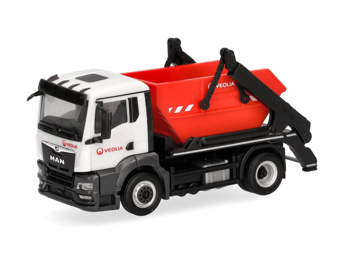 MAN TGS NN AK12 Veolia, white / red