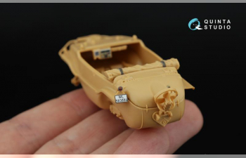 3D Декаль интерьера кабины Schwimmwagen type 166 (Tamiya) (малая версия)