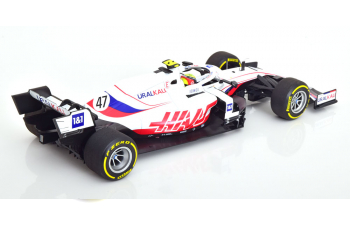 HAAS VF-21 FERRARI 065/6 TEAM URALKALI № 47 Bahrein GP Mick Schumacher (2021)