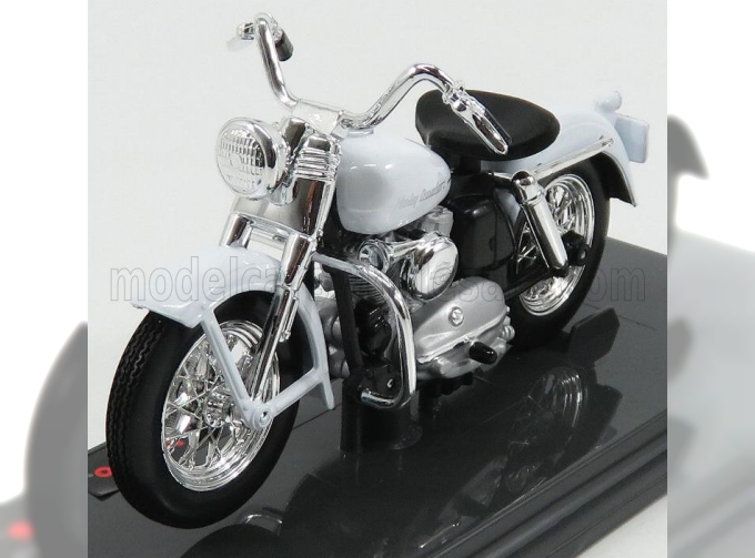 HARLEY DAVIDSON K Model (1952), White