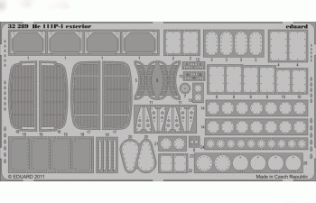 Набор фототравления для He 111P (REVELL)