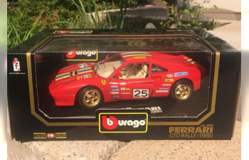 FERRARI GTO Ralli (cod.3057) #25 (1986), red