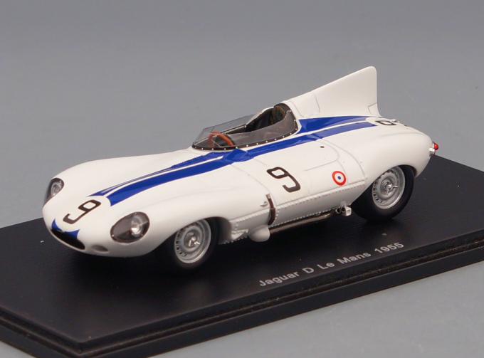 Jaguar D No.9 Le Mans P. Walters - W. Spear (1955), white