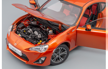 TOYOTA GT86 2012, orange metallic