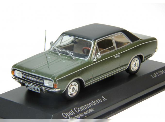 OPEL Commodore A (1966), green metallic