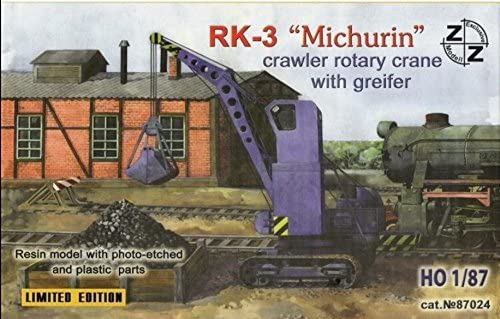 Сборная модель PK-3 Michurin crawler rotary crane