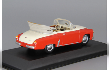 WARTBURG 311/2 Cabriolet (1959), orange / beige