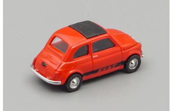 FIAT 500 "Fiat", red / black