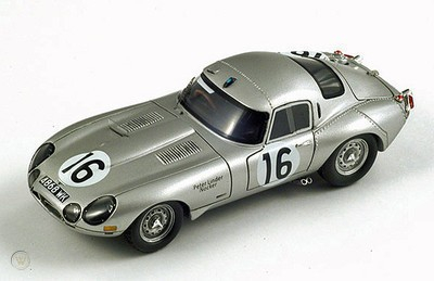 JAGUAR E lightweight #16 LM (1964), silver