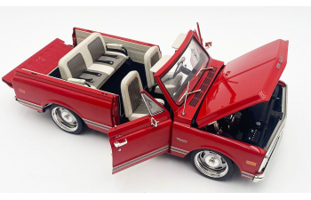GMC Jimmy Slammed Custom (1970), красный с белым