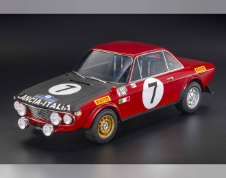 LANCIA Fulvia Hf 1600 Coupe (night Version) №7 2nd Rally Acropolis (1972) Simo Lampinen - Bo Reinicke, Red White