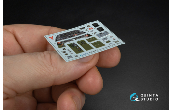 3D Декаль интерьера кабины Vultee Mk.II Vengeance (Dora Wings) (с 3D-печатными деталями)