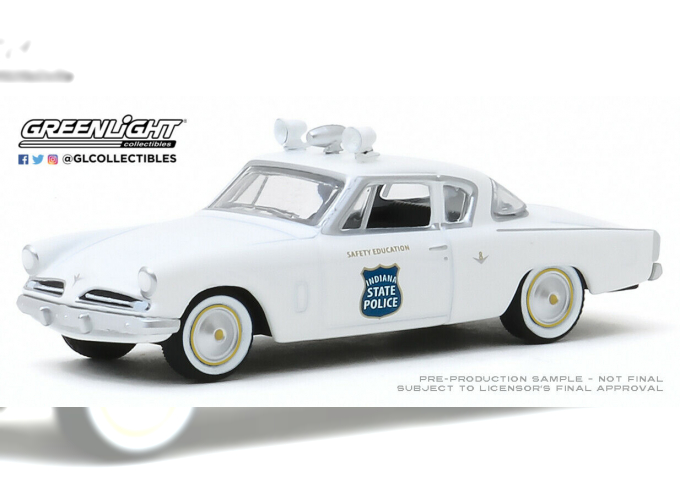 (Уценка!) STUDEBAKER Commander Coupe "Indiana State Police" 1953