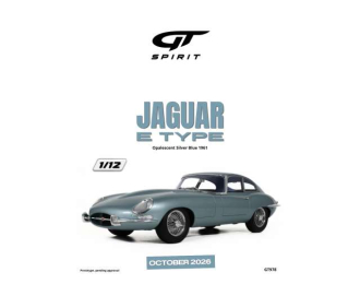 JAGUAR E Type  (1991), opalescent silver blue 