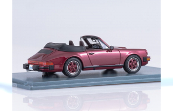 PORSCHE 911 Cabio Federal Red Metallic 1985