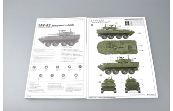 Сборная модель Американская колесная БМП LAV–A2