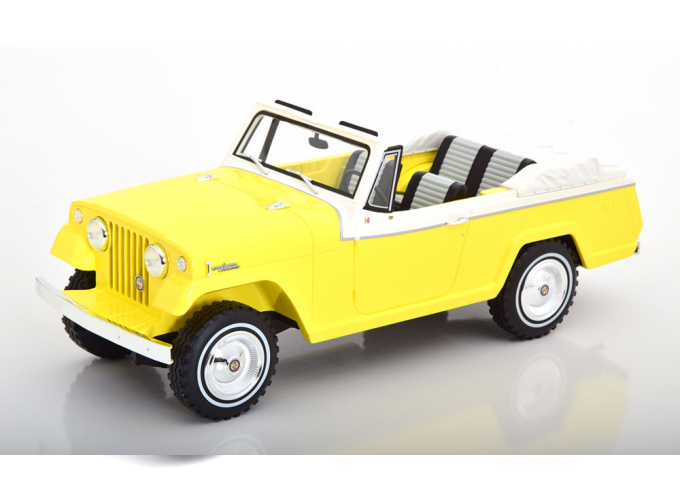 JEEP Jeepster Commando (1970), gelb/white