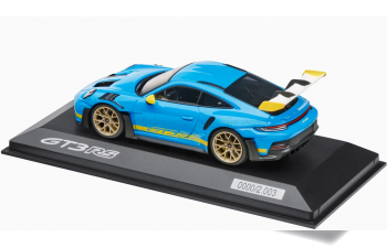 PORSCHE 911 992 Gt3 Rs Coupe (2023), Light Blue Yellow