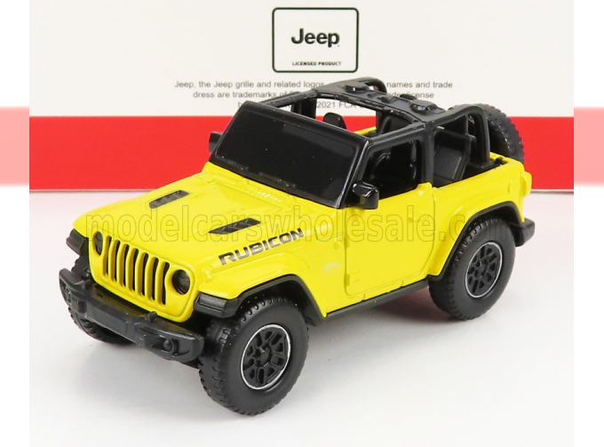 JEEP Wrangler Rubicon Open (2012), Yellow Black