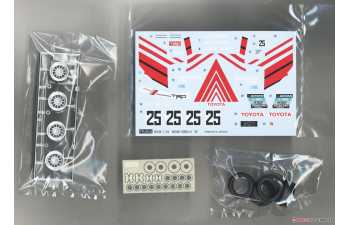 Сборная модель ADVAN Corolla Levin 3door 1985 Inter TEC Winner