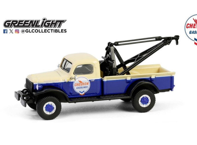 DODGE Power Wagon эвакуатор "Chevron" 1948 Blue/Butternut Yellow