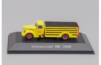 INTERNATIONAL Kb8 Truck With Bottle Coca-cola 1948, yellow