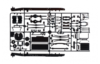 Сборная модель IVECO FIAT 190.38 Cowboy Turbo Tractor Truck 2-assi 1984