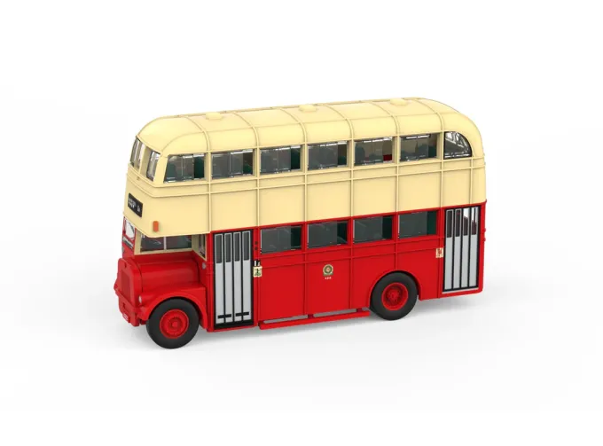 KMB Daimler A (1A), red / cream