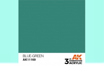 Краска акриловая 3rd Generation Blue-Green 17ml