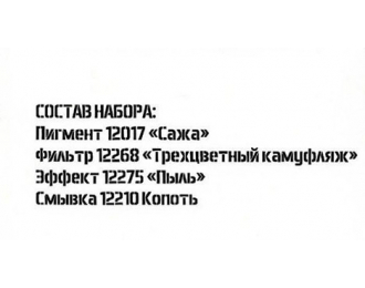 Набор для создания камуфляжа Ми-24 от Звезды