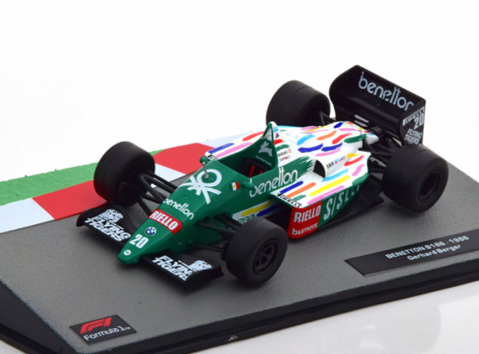 BENETTON B186 Gerhard Berger (1986)