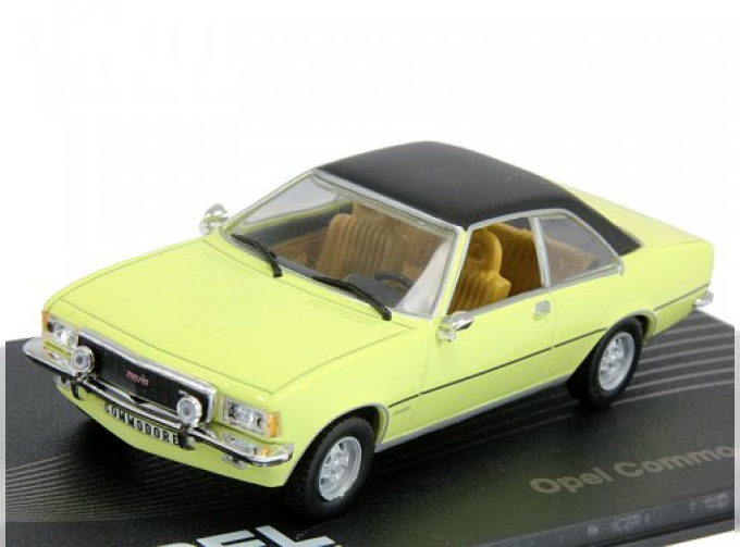 OPEL Commodore B GS/E (1972), light yellow / black