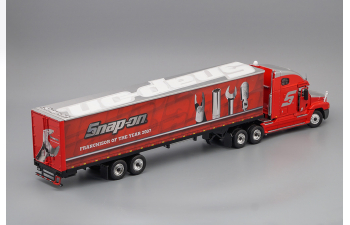 FREIGHTLINER с прицепом Snap-on, red