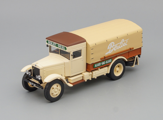 BERLIET GVL 28 Diesel Alger-Gao-Alger 1932, beige