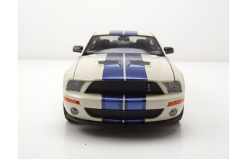 FORD Shelby Mustang GT500 Cobra (2007), white blue