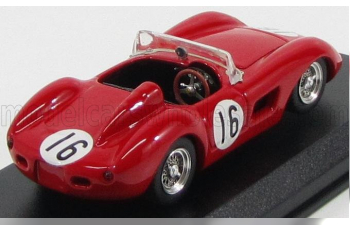 FERRARI 500trc Testarossa Spider N16 Winner Virginia (1957) W.Helburn, red