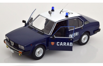 ALFA ROMEO Alfetta 2000 TD Carabinieri (1978), blue white