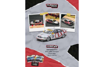 AUDI A4 Quattro #45 Frank Biela BTCC Champion (1996), silver / red / yellow