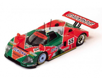 MAZDA 787B RENOWN 55 Weidler-Herbert-Gachot Winner LE MANS 1991 (грязный), green