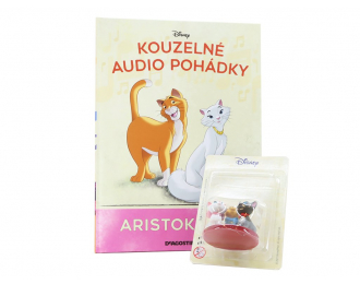 Волшебные аудиосказки Диснея №18 : Коты-аристократы, книга с фигуркой