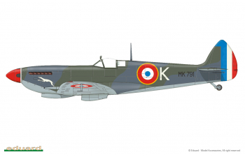 Сборная модель Британский истребитель Supermarine Spitfire MK.IXe (DUAL COMBO)