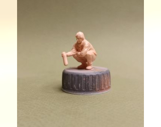 Фигура 0893 Я с полторашкой, неокрашенная