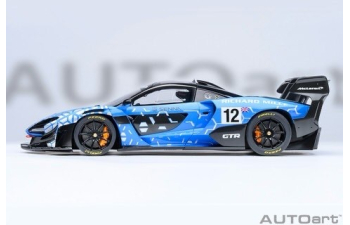 McLAREN Senna GTR #12 Press 2021, blue