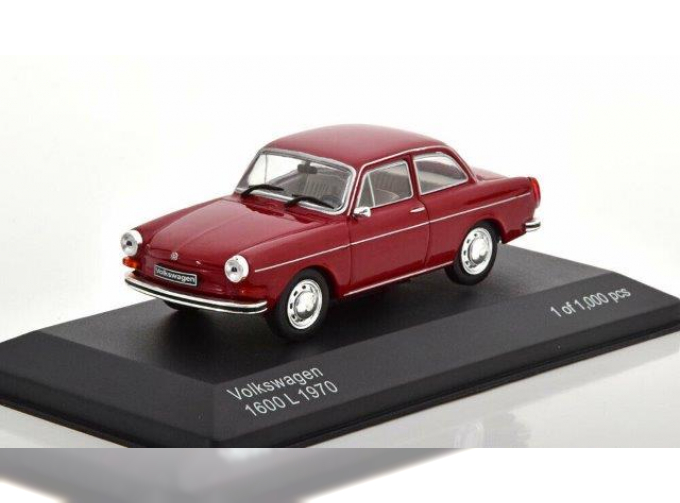 VOLKSWAGEN 1600 L 1970 Dark Red